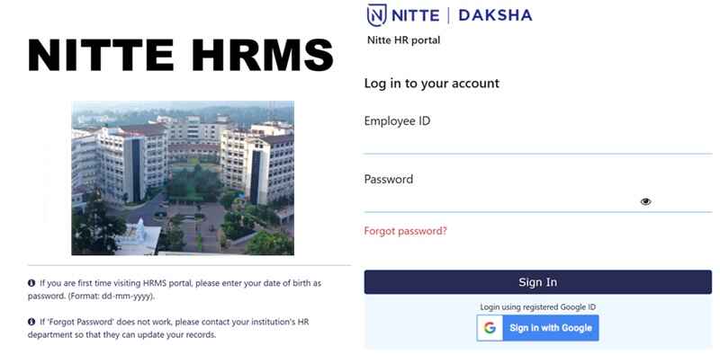 NITTE HRMS